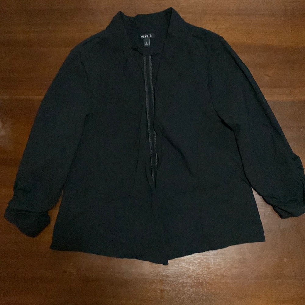 Black torrid blazer